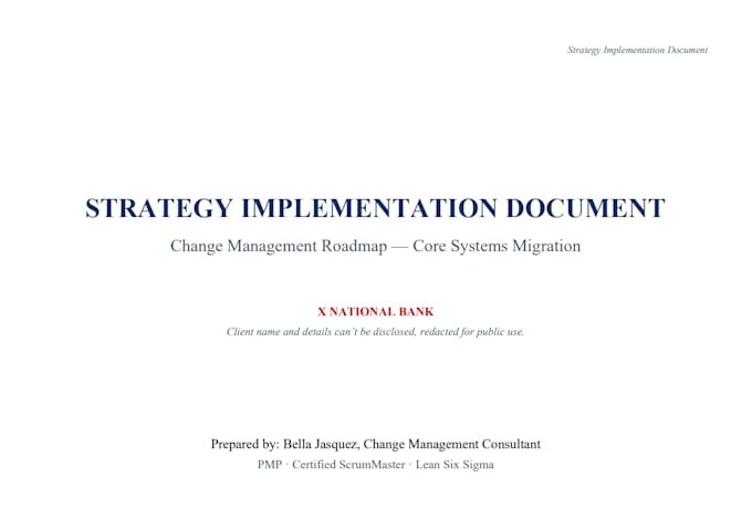 help you execute change management initiatives
